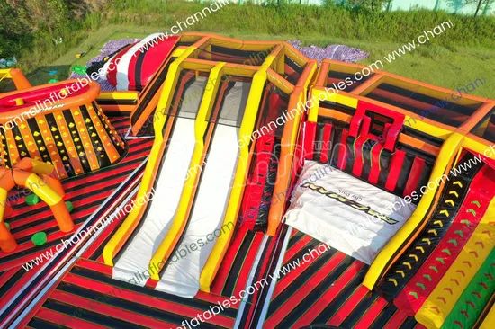 Outdoor Inflatable Obstacle Course Bouncer House Inflatable Bounce Playground - Image 6