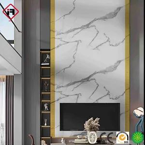 New 3D Special Design Wall Material PVC Marble Sheet Marble Panel 3mm PVC Wall Panel - Image 3