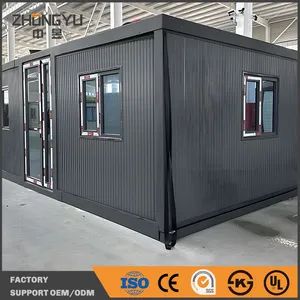 High Quality 20FT 40FT Luxury Portable Expandable Container House Prefabricated Modular Home Foldable Modular Tiny House with Kitchen and Bathroom - Image 5