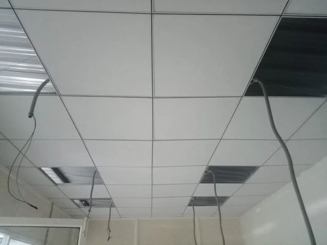 Gypsum Grid False Ceiling Material Gypsum Country of Origin Made in India Structural Component Grid Framework Covering Material Tiles Or Ceiling - Image 6