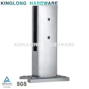 Stainless Steel Pool Clamp Floor Glass Fixing Clamp No Punch Base Railing Post Stair Rail Accessories - Image 1