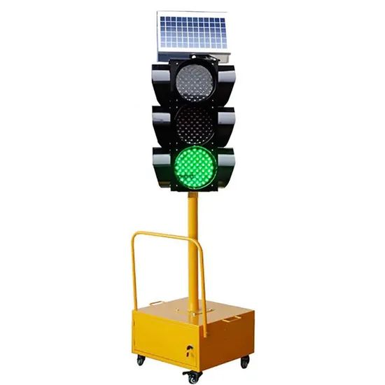 Factory Direct Sales Urban and Rural Waterproof Grade IP66 120lm Solar Powered Temporary Traffic Signal Lights - Image 5