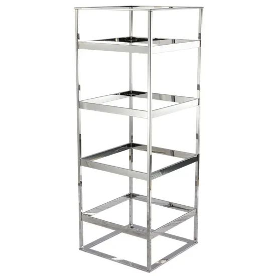 Customised High-End Precision Sheet Metal Processing Stainless Steel Table Leg Frame / Laser Cutting and Welding Metal Forming - Image 1