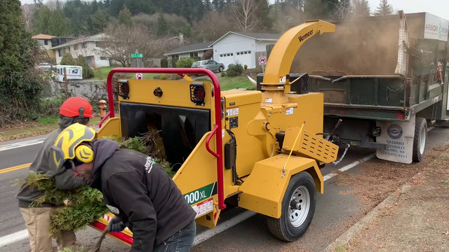 Industrial Wood Chipper Machine for Tree Branches Logs and Green Waste Recycling - Image 4