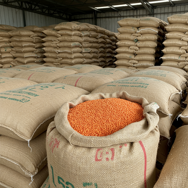 Premium Indian Origin Dried Red Lentils Split Variety For Export Supply With Clean Processing And Secure Packaging - Image 3