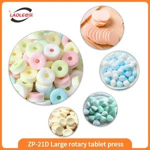 Zp-21d High Speed Rotary Pharmaceutical Pill Makercandy Tablet Machine Milk Tablet Press Machine - Image 3