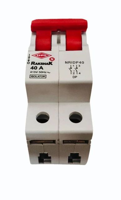 ISOLATOR Amps Rating 40a Manufacturer Hpl Pole Configuration - Image 3