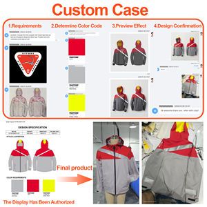 Factory Wholesale Tactical Comfortable High Quality Camo Multi-pocket 3 in 1 Waterproof Jacket Coat Camping Men for Hunting - Image 3