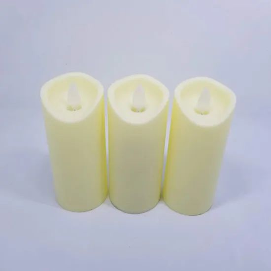 Plastic Home Bar Decorative Smokeless Simulation Swing 3D Real Flameless LED Candles - Image 2