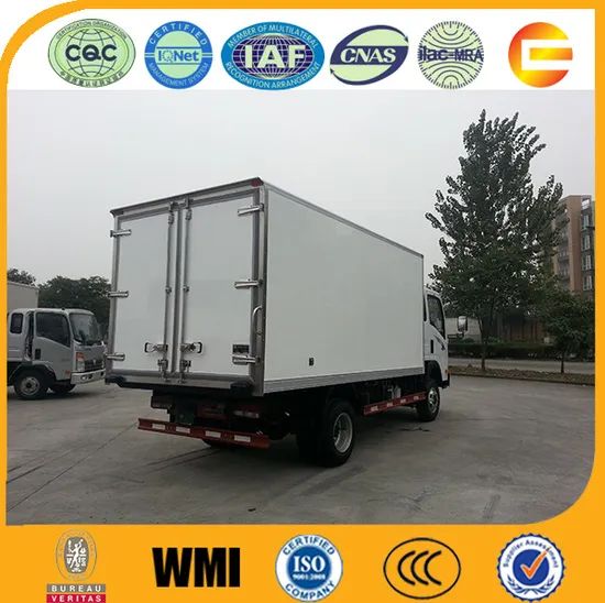 Sinotruk 8t 4X2 Light Refrigerated Box Trucks Fuel Diesel Tire 9.00-20 Car Type Van Origin China Condition New HS Code - Image 2