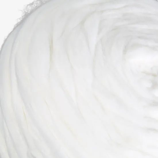 Imitation Rabbit Hair Tops in Raw White - Image 3