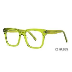 Va-5001 Acetate Wide-Leg Large Frame Glasses Square Frame - Image 4