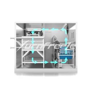 IQF Quick Freezing Equipment 440V 10-150kw 200-6000kgH SUS304 1Y ISO CE - Image 4