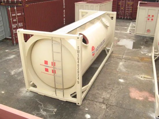 ISO 20FT High Quality Tank Water Treatment Container - Image 1