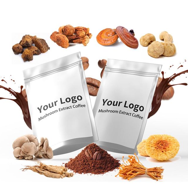 High Quality Full Flavored Arabica Mushroom Coffee with Private Label - Image 3