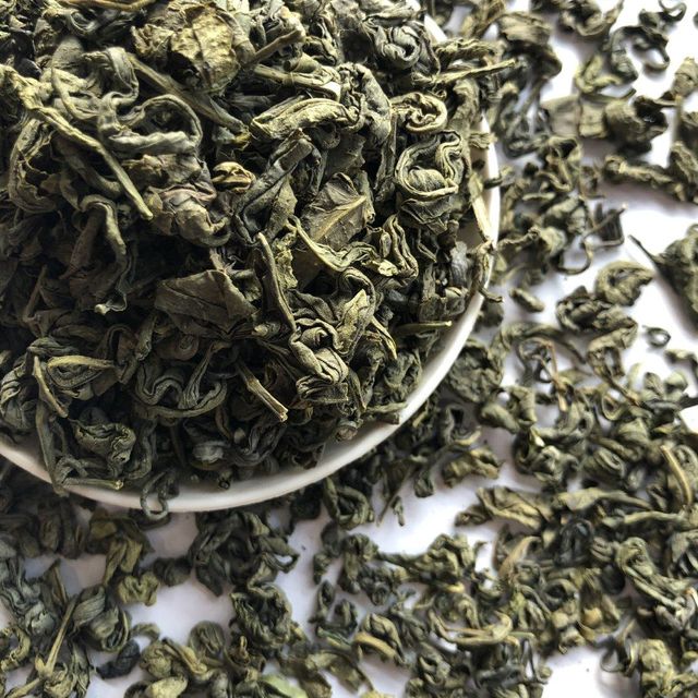 SUPER PEKOE GREEN TEA HIGH QUALITY LOOSE LEAF BRIGHT GREEN COLOR GOOD PRICE DIRECT FROM VIETNAM FACTORY OEM PACKAGING - Image 5