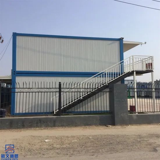 Galvanized Steel Structure Flat Pack Container House Labor Camp Dormitory - Image 1