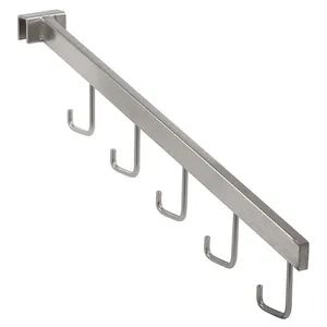 Wholesale Factory Retail Clothes Store Slatwall Metal Rack Accessories Display Hooks - Image 3