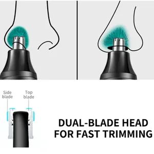 Ladies Micro-Precision Detail Shaver Nose Hair Trimmer Origin China Material Plastic HS Code 8213000000 Transport Package - Image 2