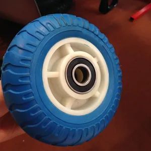 High Contain Natural Rubber Tire & Tube Size 400-8 Origin China Brand Future Model NO. 400-8 Material Rubber Air Wheel Black - Image 3