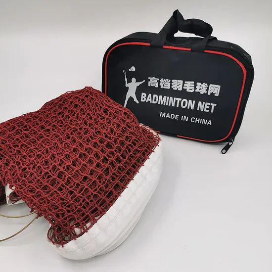 Factory Wholesale Polypropylene Fiber Single Binding Badminton Net - Image 5