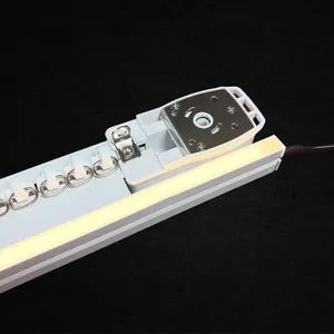 Wholesale Modern Smart Motorized Curtain Track with LED Light - Image 3