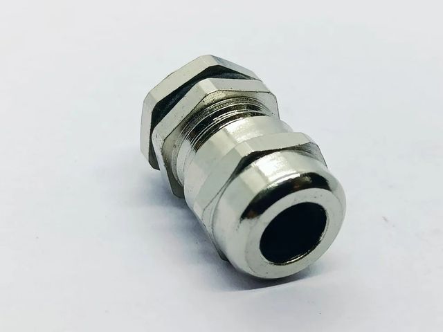 Brass Pg Cable Gland Color Gray Size 5Inch Type Threaded Material Brass Finishing Polished Thread Model PG 63 Application - Image 1