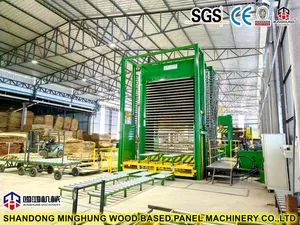 Multi-Layers Hot Press Machine with Lift Tables for Brasil Plywood Making Machine - Image 2