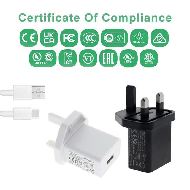 Singapore Safety Mark PSB Certificate Type G Plug USB a Power Adapter 5V 1A 5V 2A Charger - Image 5