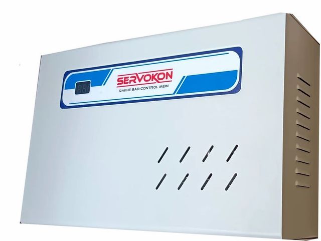 4 Kva Servokon Automatic Voltage Stabilizer Brand Servokon Capacity 5 KVA Frequency 50 Hz Delay Timer Yes Fuel Type - Image 3