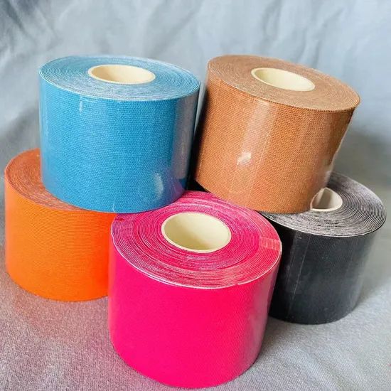 Pink Sports Tape for Fashionable Support Trademark OEM Model NO. KTP003 HS Code 3005101000 Certification CE, FDA Customized - Image 3