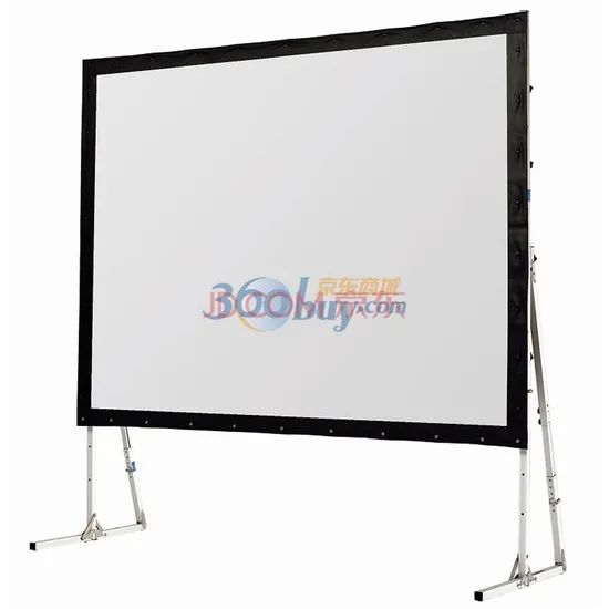 Portable Fast Fold Projection Screen for Outdoor Events - Image 4