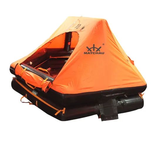 100 Persons Open Reversible Inflatable Life Raft Solas Life Raft Fitting Equipment a Pack or B Pack HS Code 89071000 Origin Jiangsu, China - Image 5