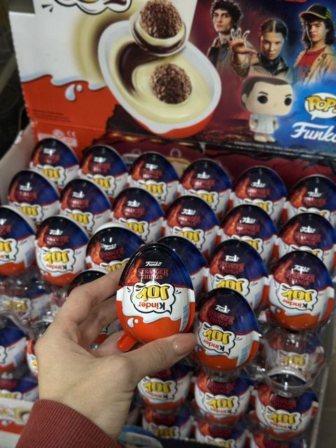 Amazing Kinder Joy Stranger Things Chocolate Egg Collectible Surprise Treat Premium Gift For Kids Fans - Image 2