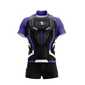 Sublimated Custom Rugby Top Jersey Rugby Uniform Rugby Wear MOQ 1 PC Size Any Type Top Gender Unisex Origin Guangzhou Pattern - Image 2