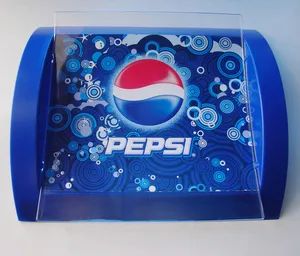 Promotional Customized Logo LED Flashing Acrylic Cash Tray - Image 6