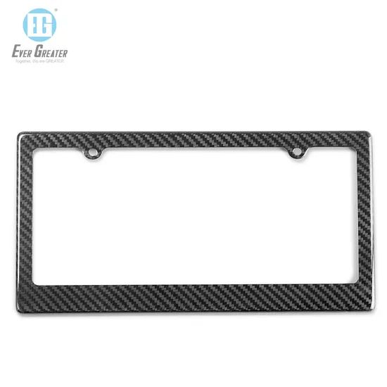 Custom Acrylic Chrome License Plate Frames - Image 3