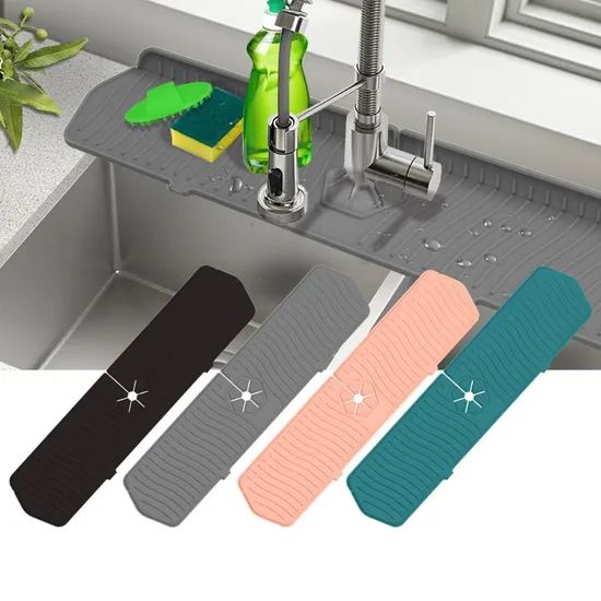 Kitchen Sink Protector Sink Faucet Mat Dish Drying Mats Wbb28075 - Image 1