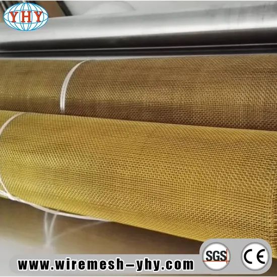 Brass Wire Mesh for Printing Style Filter Model NO. YHY Trademark YHY Sample Available Color Yellow, Red HS Code - Image 2