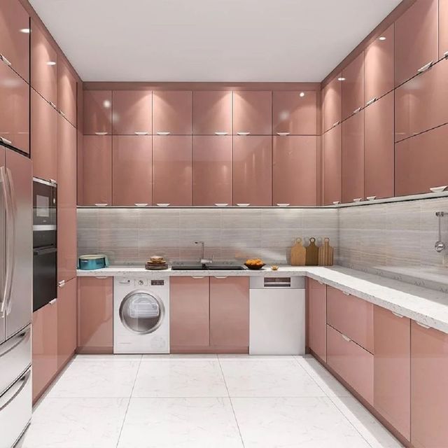 Aluminium Modular Kitchen Cabinets - Image 3
