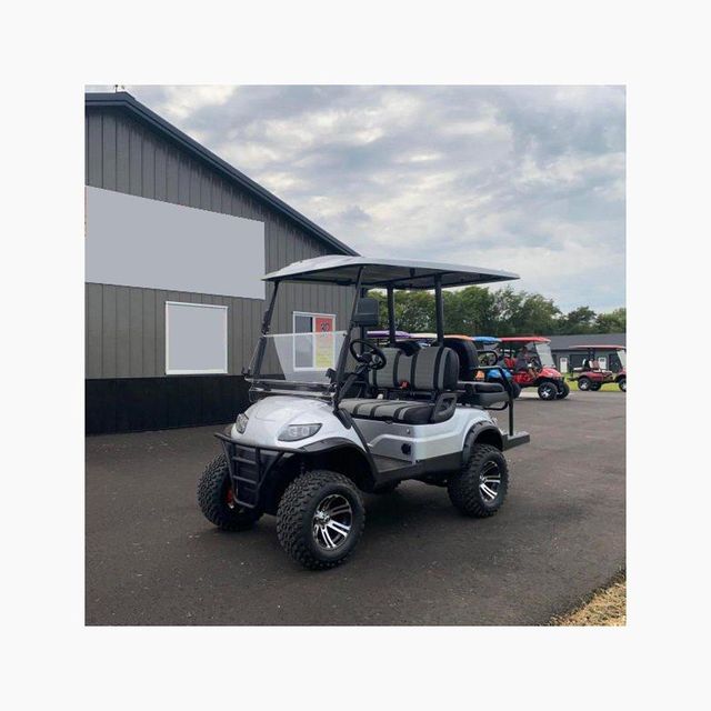 Used golf carts in excellent condition with affordable pricing Four seater golf carts for family and personal transportation use Six passenger golf carts for hotels resorts and tourist areas Off road golf carts with lifted suspension and all terrain tires - Image 3