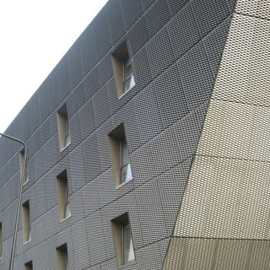 Expanded Metal Mesh Expandable Steel Mesh Outdoor Building Materials Expanded Metal Facade Panel - Image 1