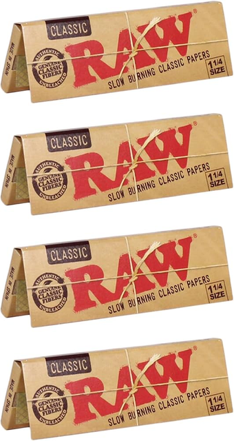 Natural Unbleached Rolling Smoking Papers King Size Slim Thin Slow Burning Paper - Image 2