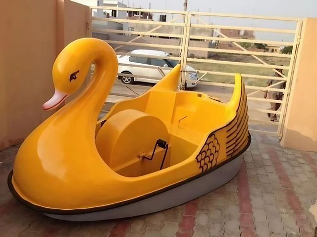 Duck Shaped Boat Color any Capacity 2 Style swan Size/Dimension any Material fiberglass Brand deluxe playways Design Compact - Image 1