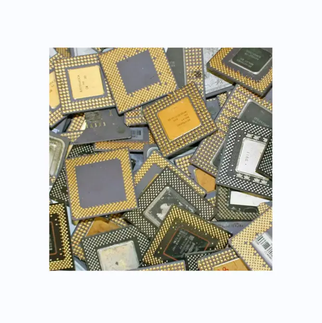 High Grade Ceramic CPU Scrap Processor Scrap with Gold Pins for Gold Recovery Electronic Waste Recycling - Image 2