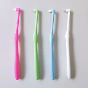Orthodontic Single Tuft Tooth Brush Steel Braces Toothbrush Material PVC Trademark OEM Model NO. SD-BS-01 Origin Tianjin, - Image 4