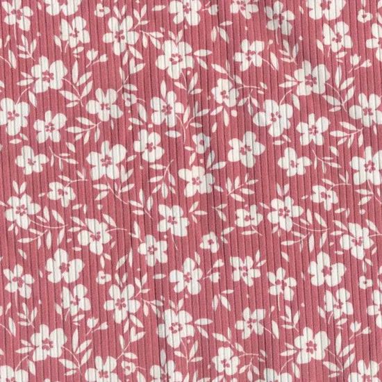 Rayon Spandex Knit Rib Fabric for Women Summer Pyjama - Image 4
