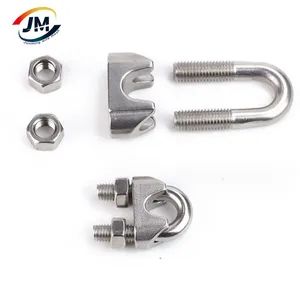 China Factory Electro Galvanized Malleable Wire Rope Clips En13411-5 DIN1142 - Image 5