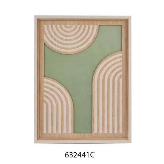 MDF Abstract Line Hanging Wall Art Frame - Image 4