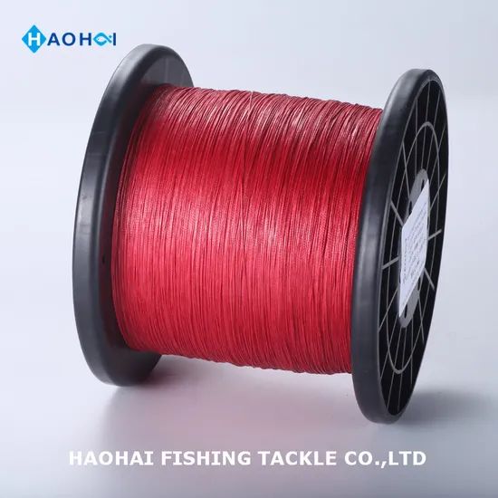Fluo Orange Color Direct Selling PE Braided Trout Fishing Line 500m Strong Polyethylene Line - Image 1